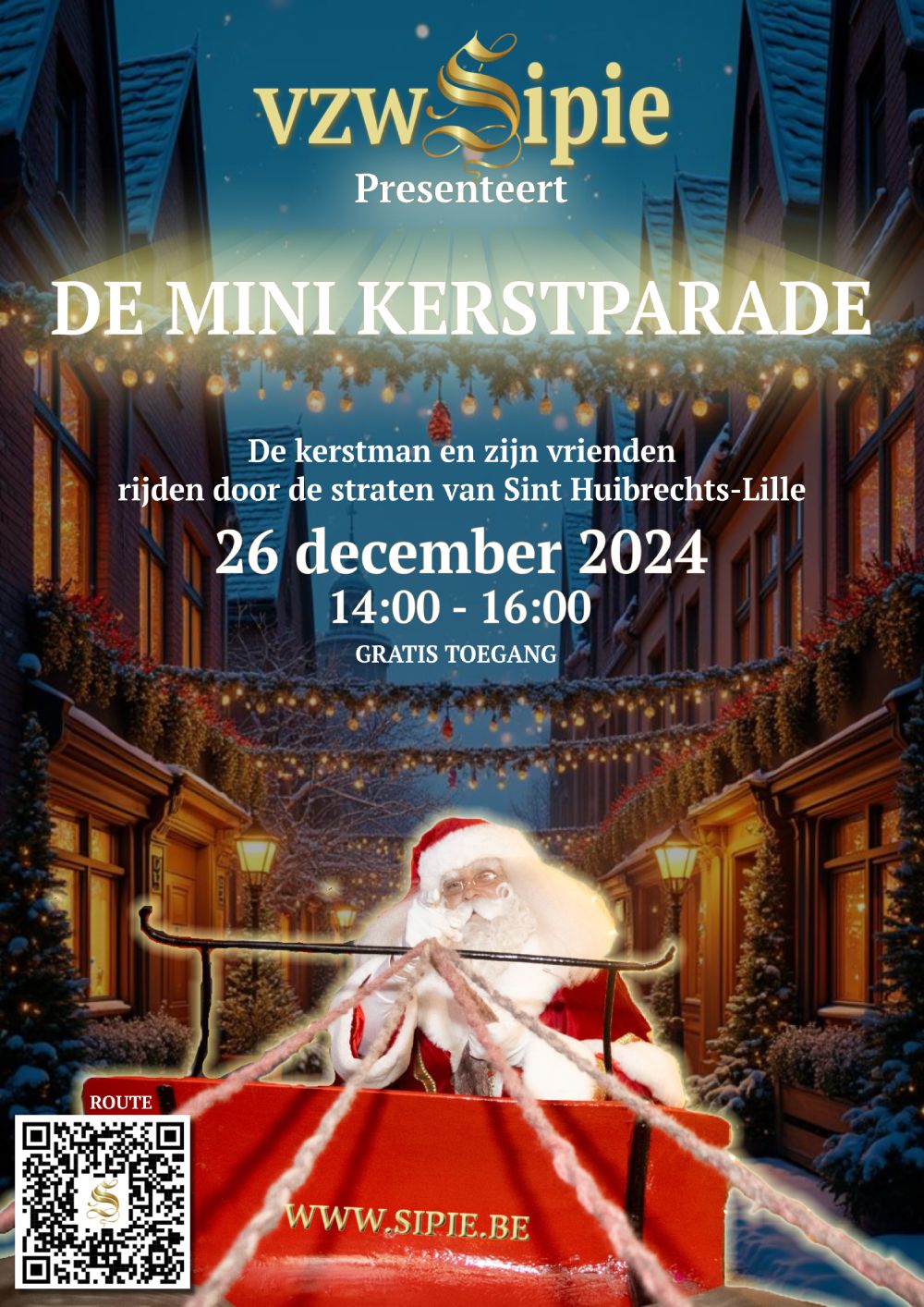 De Sipie mini kerstparade
